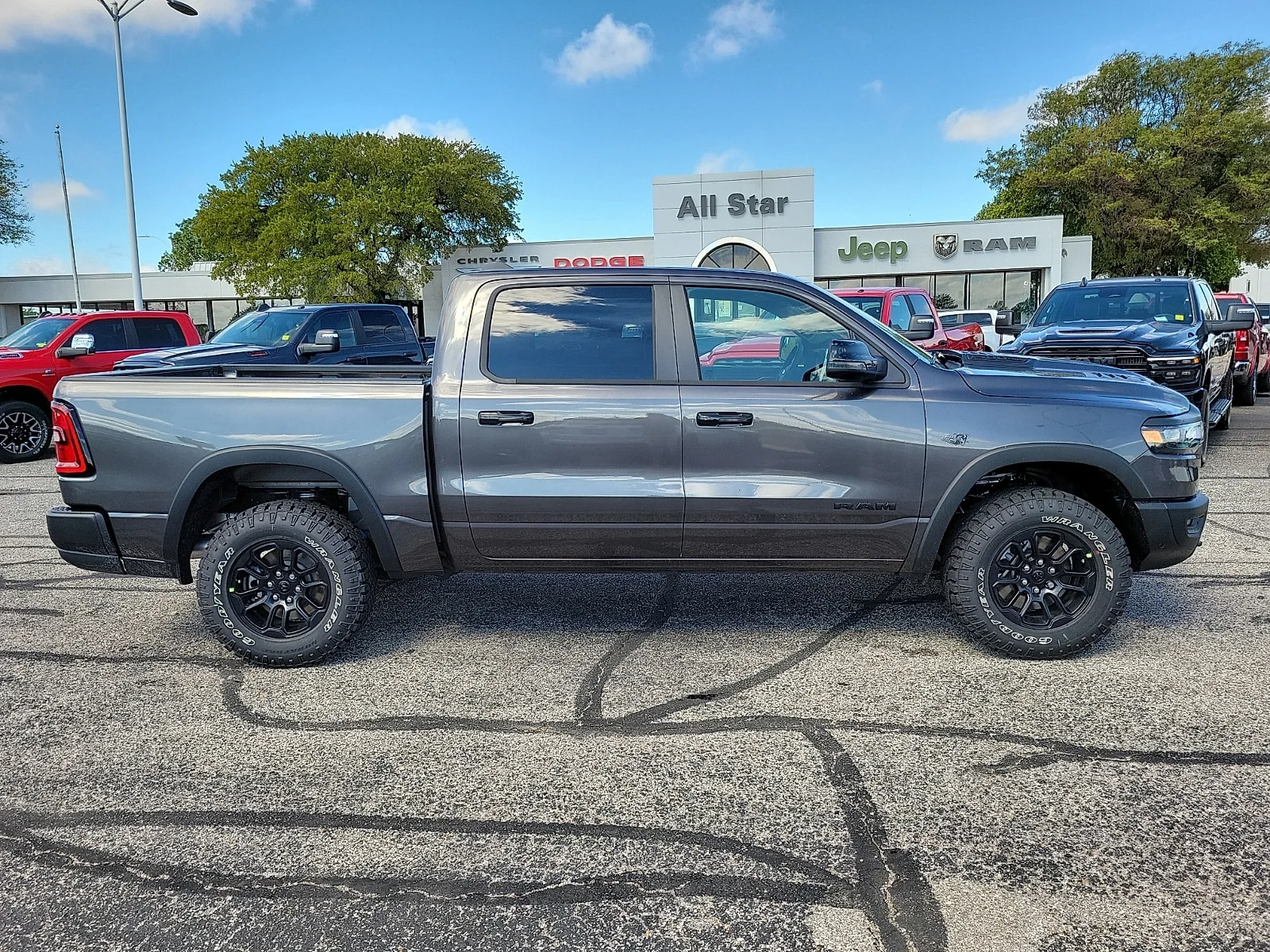 New 2027 Granite Crystal Ram REBEL CREW CAB 4X4 5