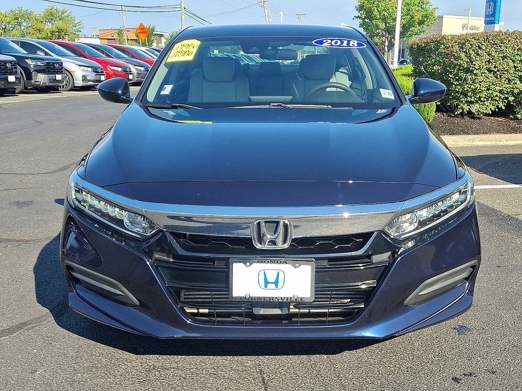 Certified 2018 Honda Accord LX with VIN 1HGCV1F13JA105472 for sale in Washington Township, NJ