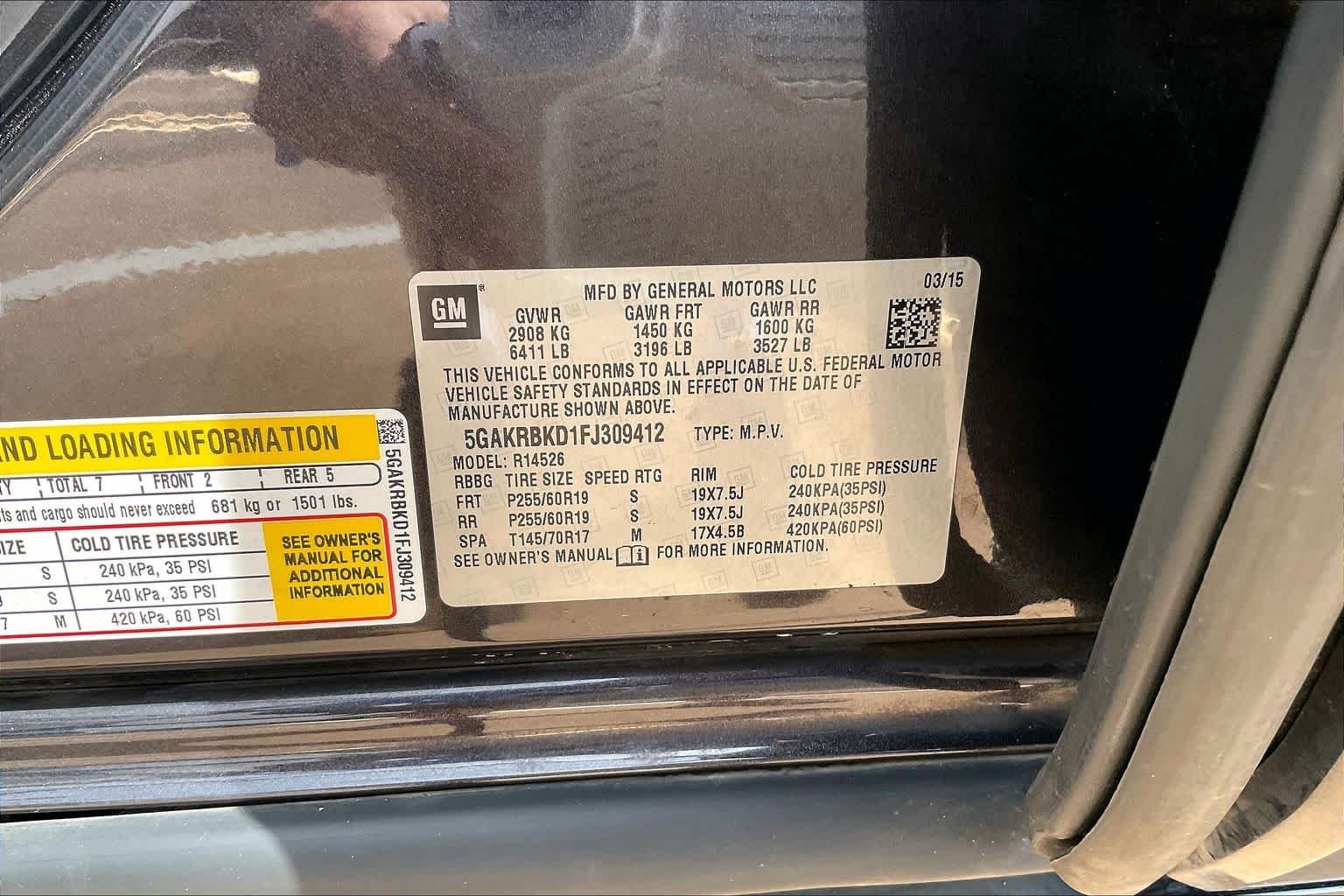 Used 2015 Iridium Metallic Buick Leather image 32