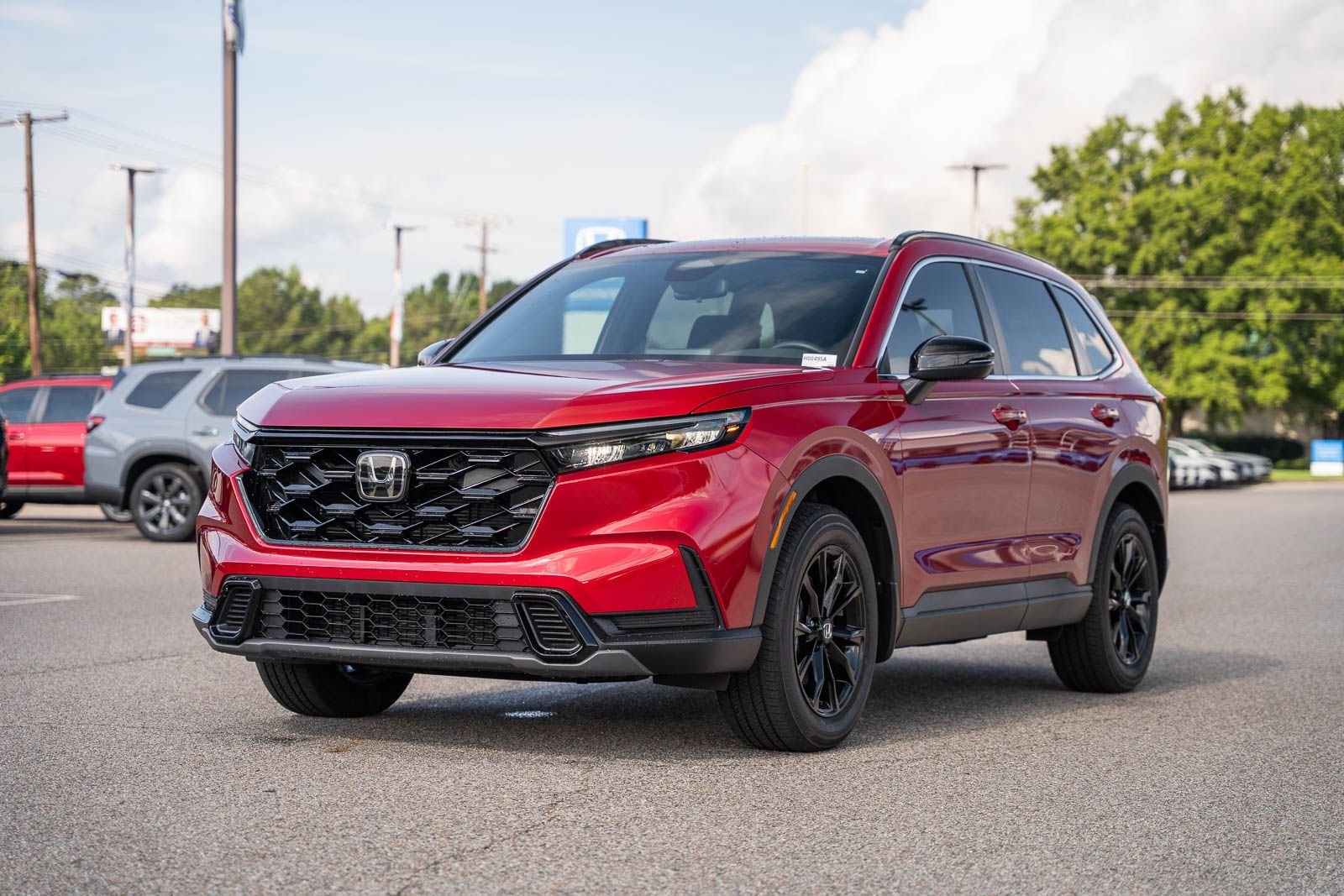 Used 2025 Red Honda Sport image 3