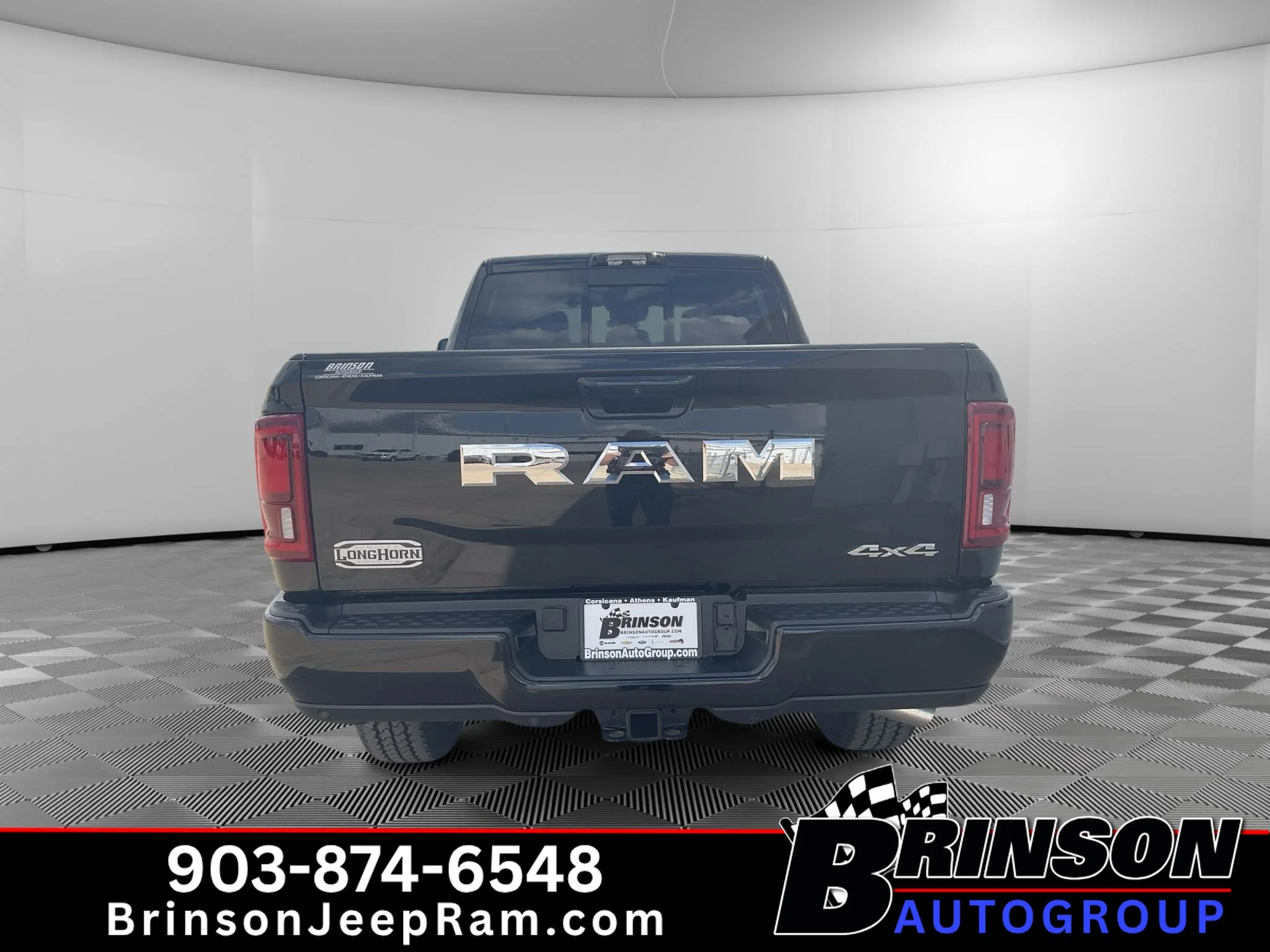 New 2027 Diamond Black Crystal Pearl-Coat Exterior Paint RAM Longhorn image 4