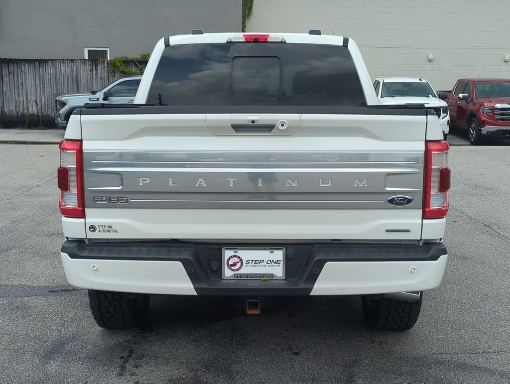 Used 2021 White Ford Platinum image 5