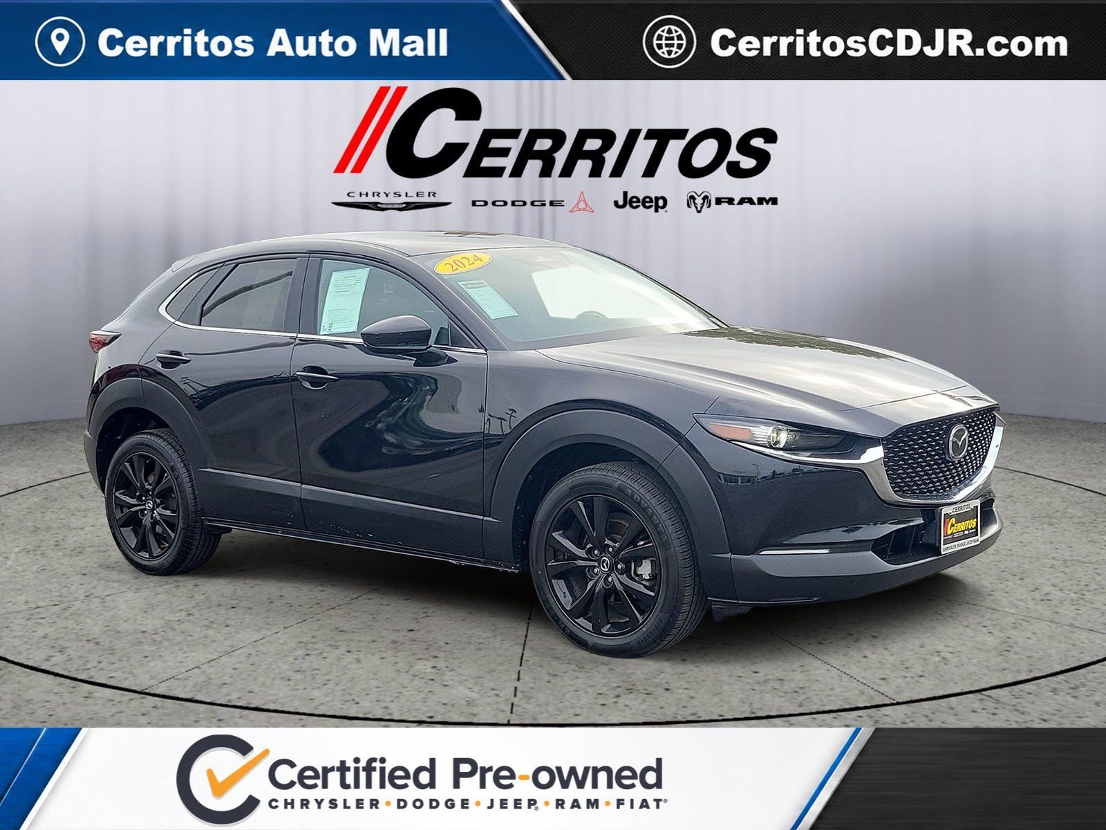 Certified Used 2024 Black Mazda 2.5 S Select Sport image 1