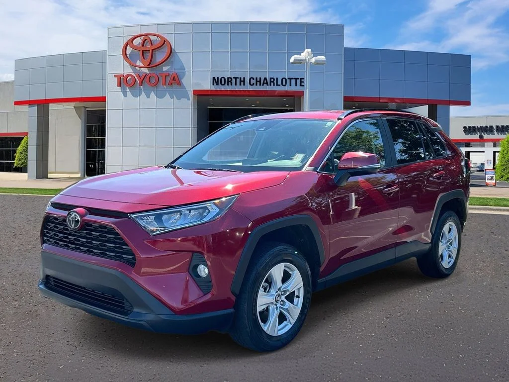 Certified Used 2021 Red Toyota XLE image 4