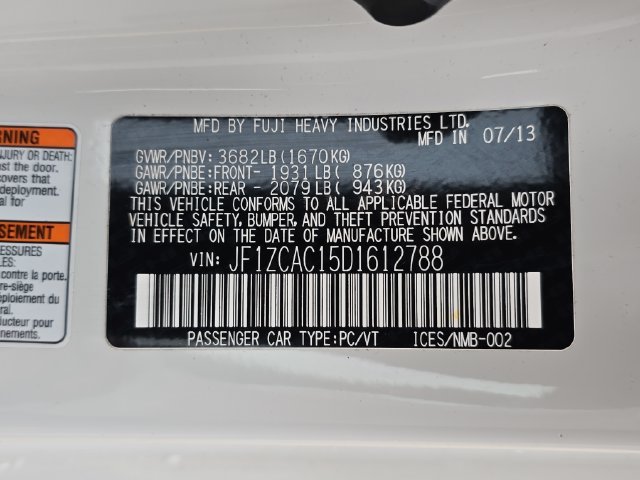 Used 2013 White Subaru Limited image 36