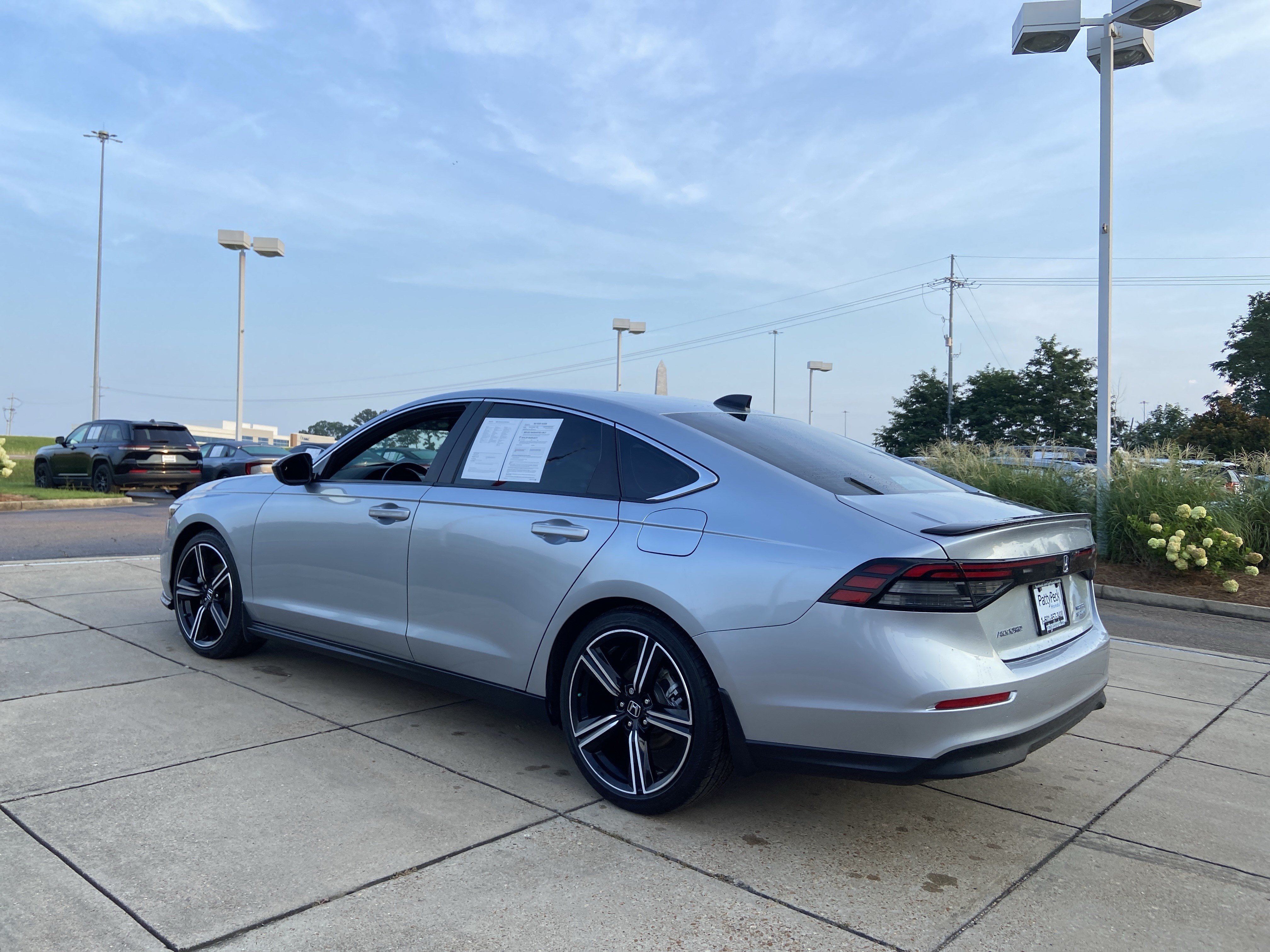 Used 2024 Solar Silver Metallic Honda Sport image 8