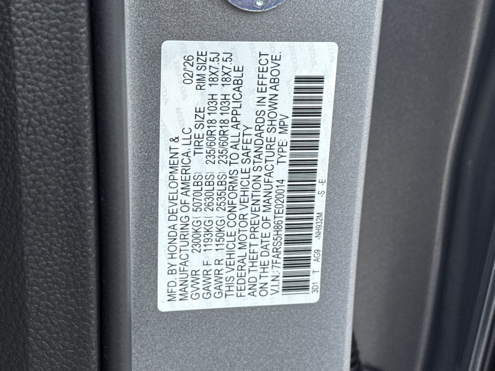 New 2026 Solar Silver Metallic Honda Sport-L image 27