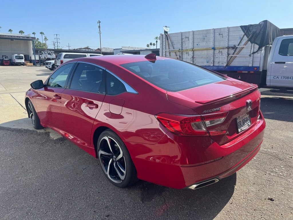 Certified Used 2018 Red Honda Sport image 3