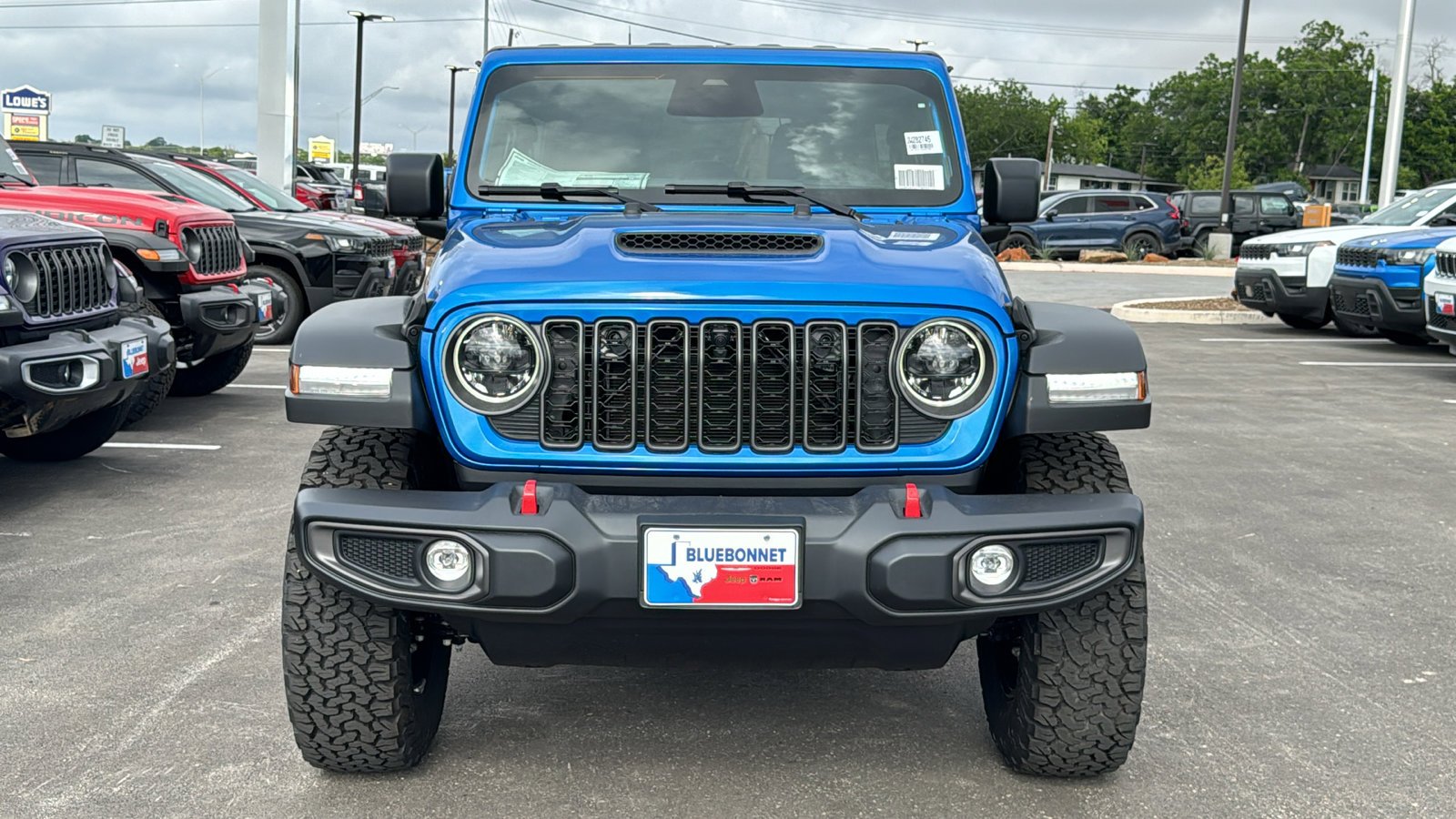 New 2026 Hydro Blue Pearl-Coat Exterior Paint Jeep Rubicon image 2