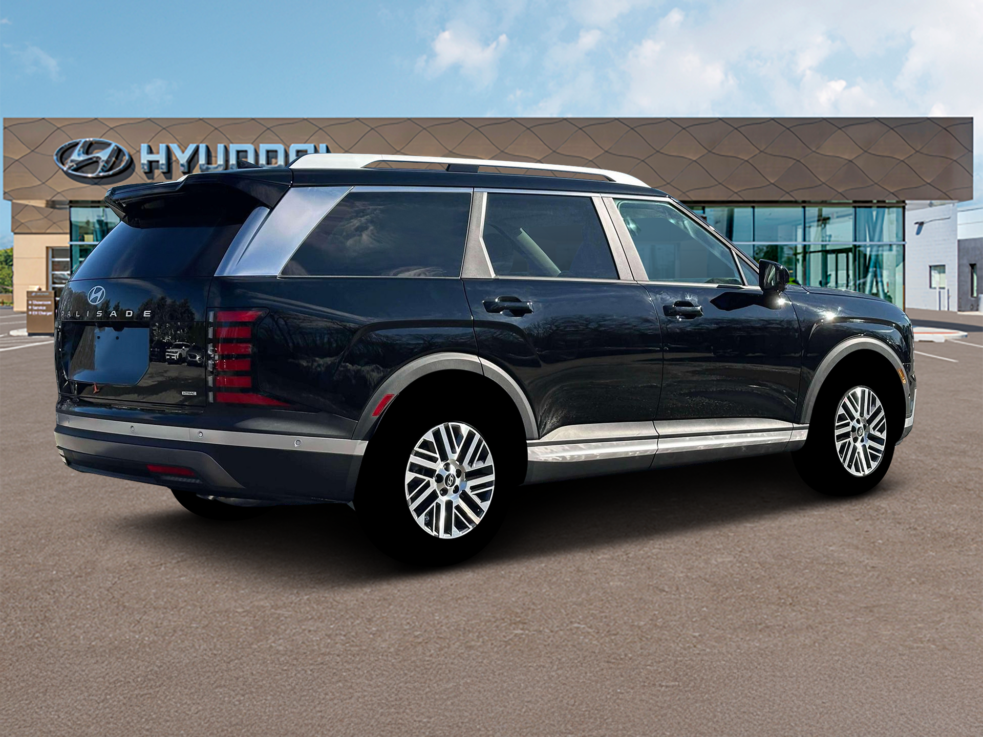 New 2026 Black Hyundai SEL Premium AWD image 8