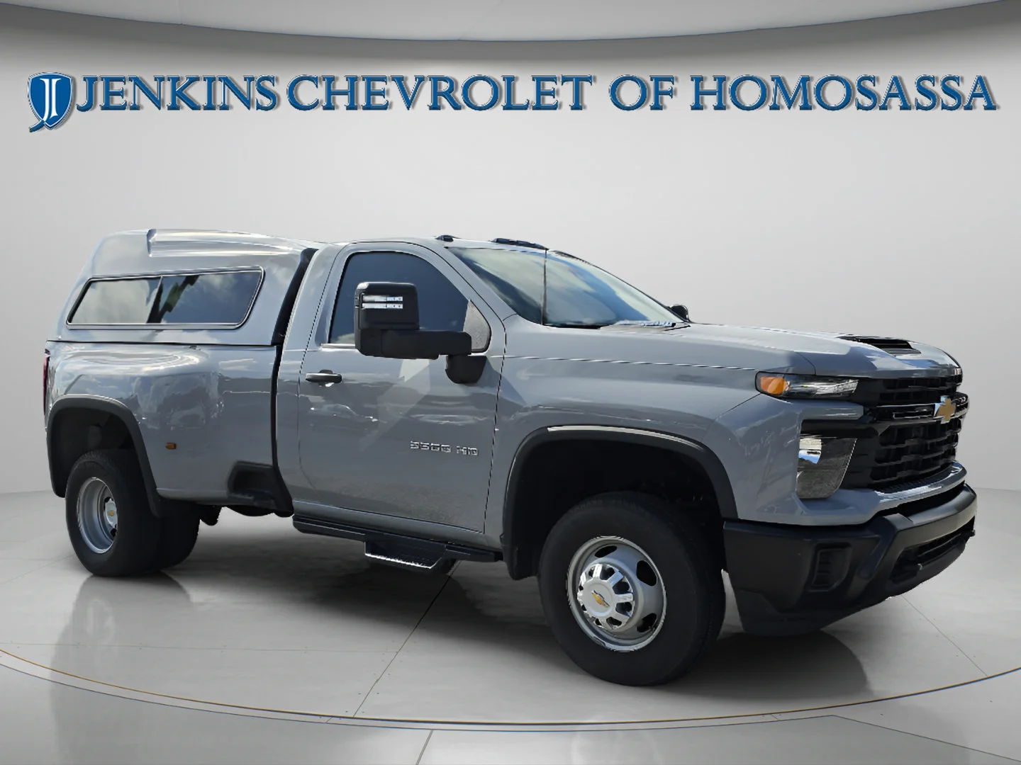 Used 2024 Slate Gray Metallic Chevrolet Work Truck image 2