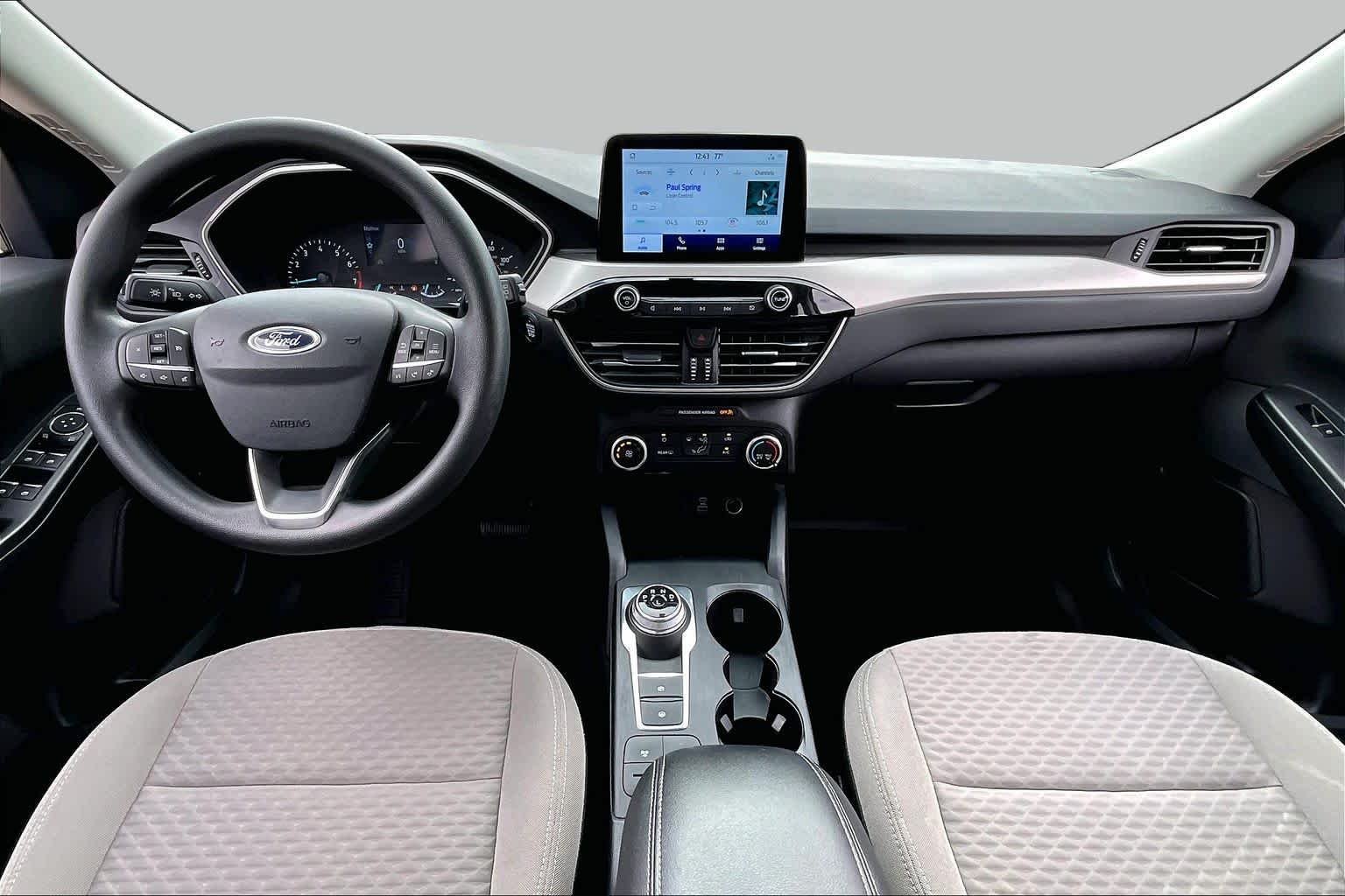 Used 2022 Stone Blue Metallic Ford SE image 16