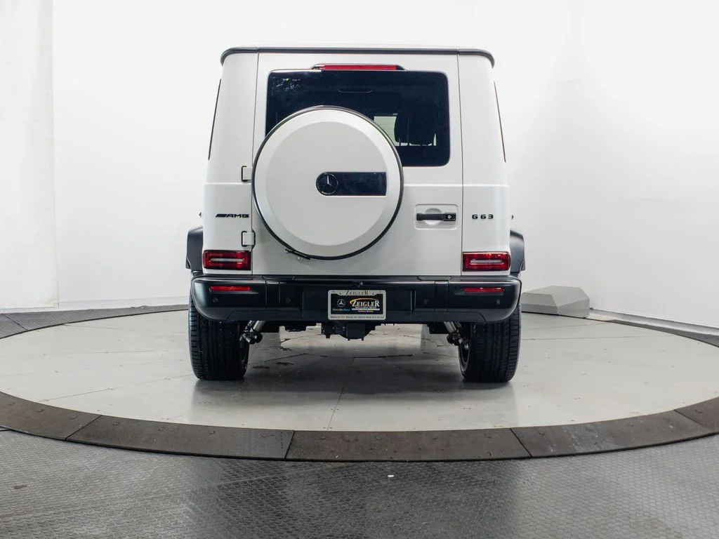 Certified Used 2025 MANUFAKTUR Moonlight White Magno Mercedes-Benz G 63 AMG® image 33