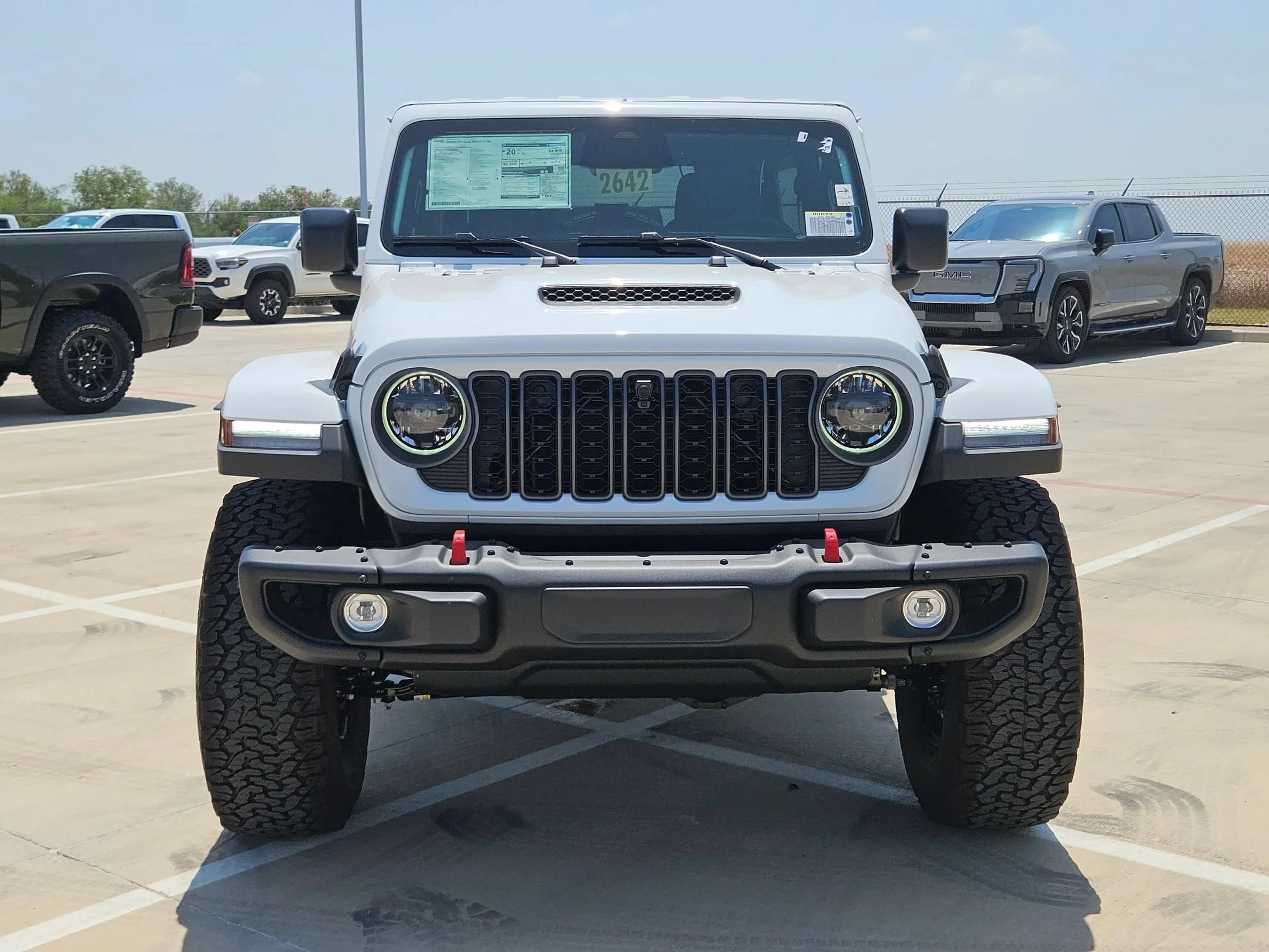 New 2026 Bright White Clearcoat Jeep Rubicon X image 8