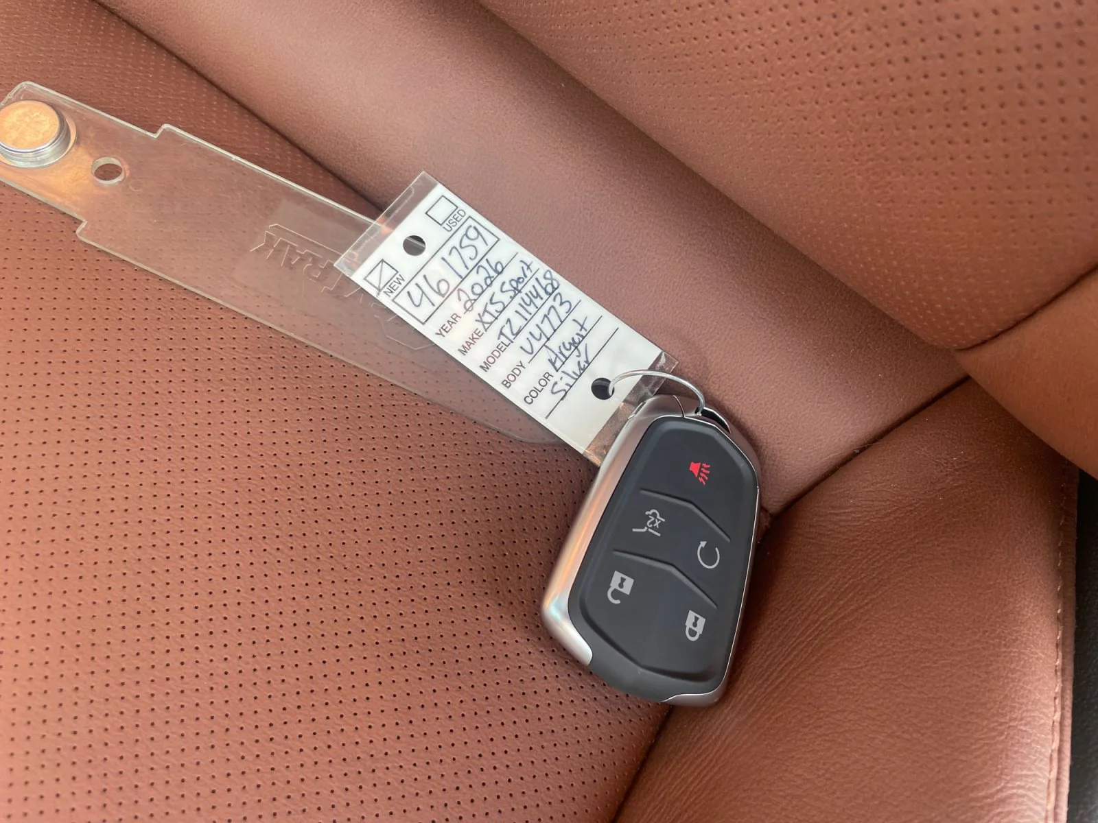 New 2026 Argent Silver Metallic Cadillac AWD Sport image 28