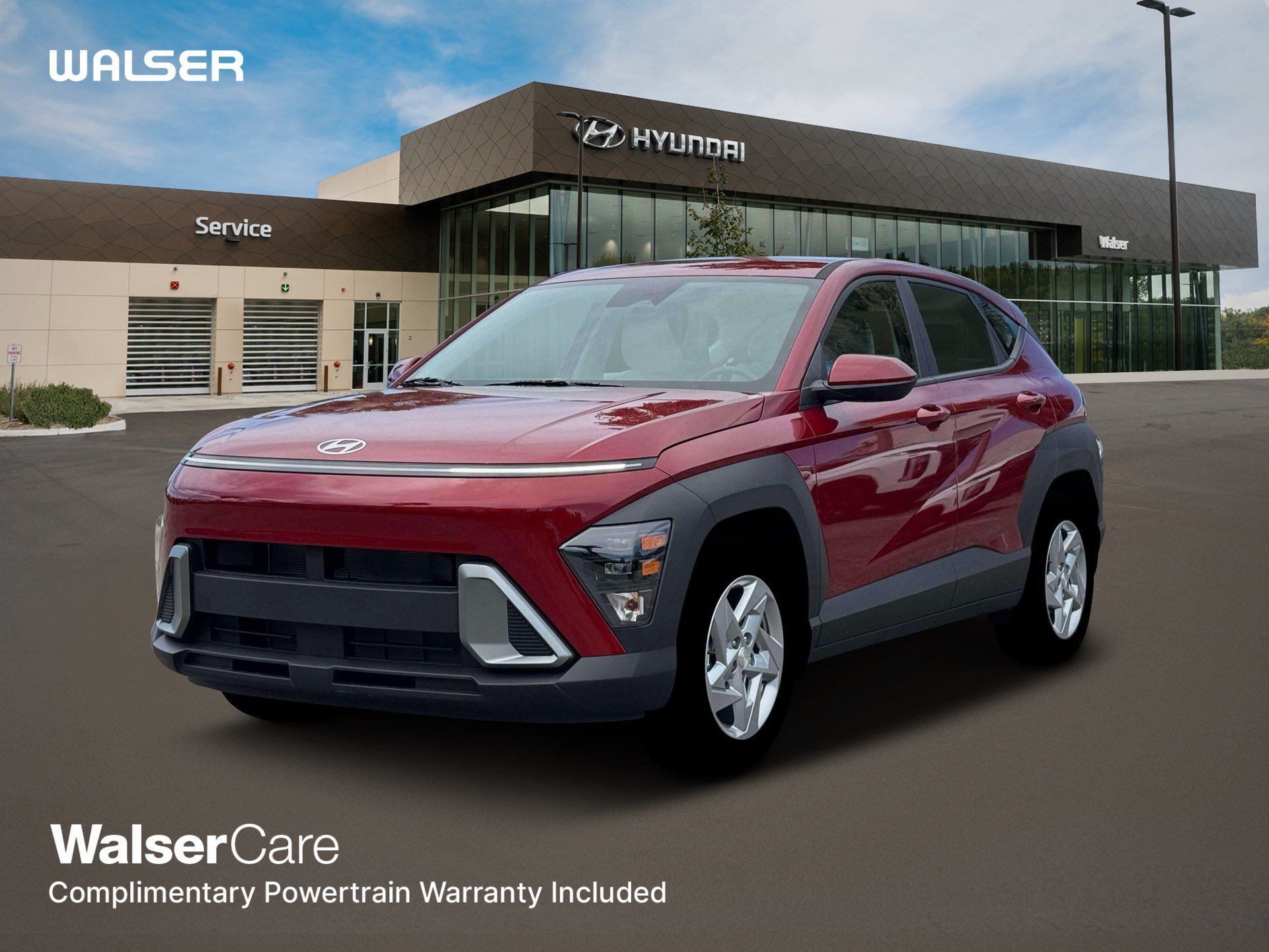 New 2026 Ultimate Red Metallic Hyundai SE AWD image 1