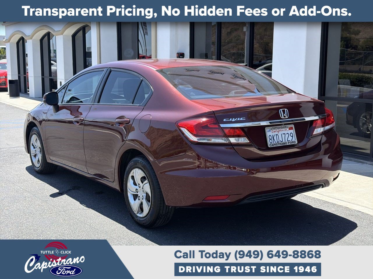 Used 2013 Red Honda LX image 15