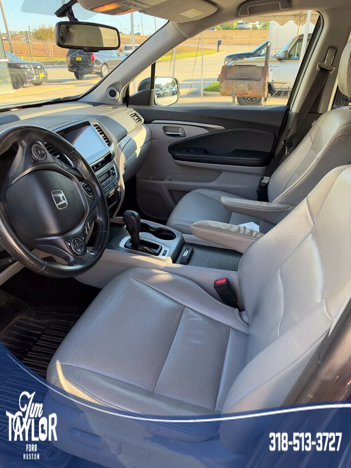 Used 2017 Honda Pilot EX-L with VIN 5FNYF5H59HB007251 for sale in Ruston, LA
