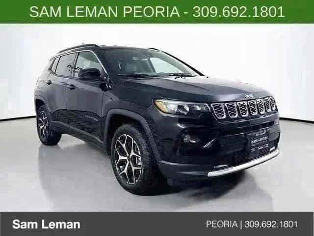 New 2026 Diamond Black Crystal Pearl-Coat Exterior Paint Jeep Limited image 1