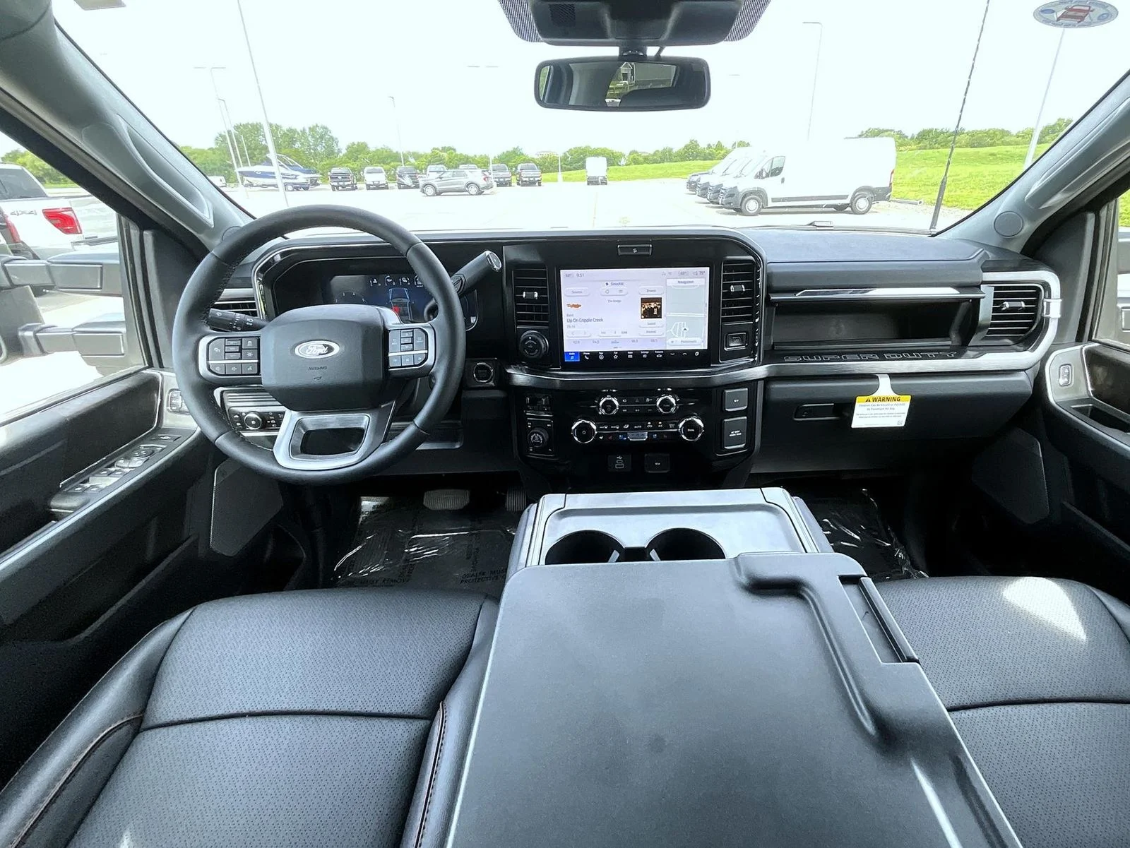 New 2026 Agate Black Metallic Ford Lariat image 12