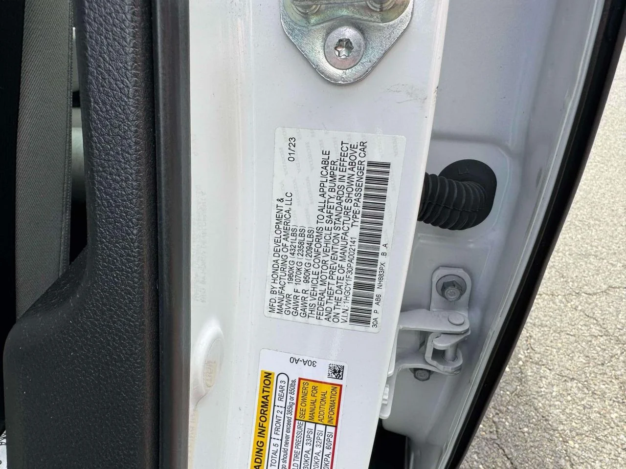 2023 Honda Accord EX - Photo 15