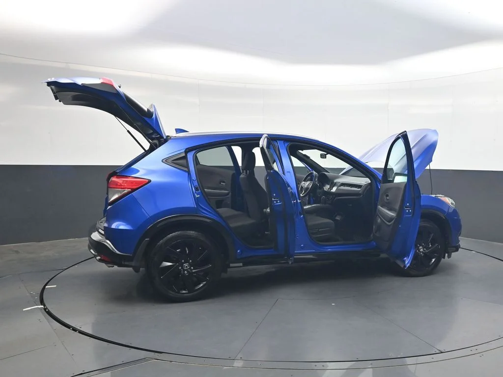 Certified Used 2021 Aegean Blue Metallic Honda Sport image 35