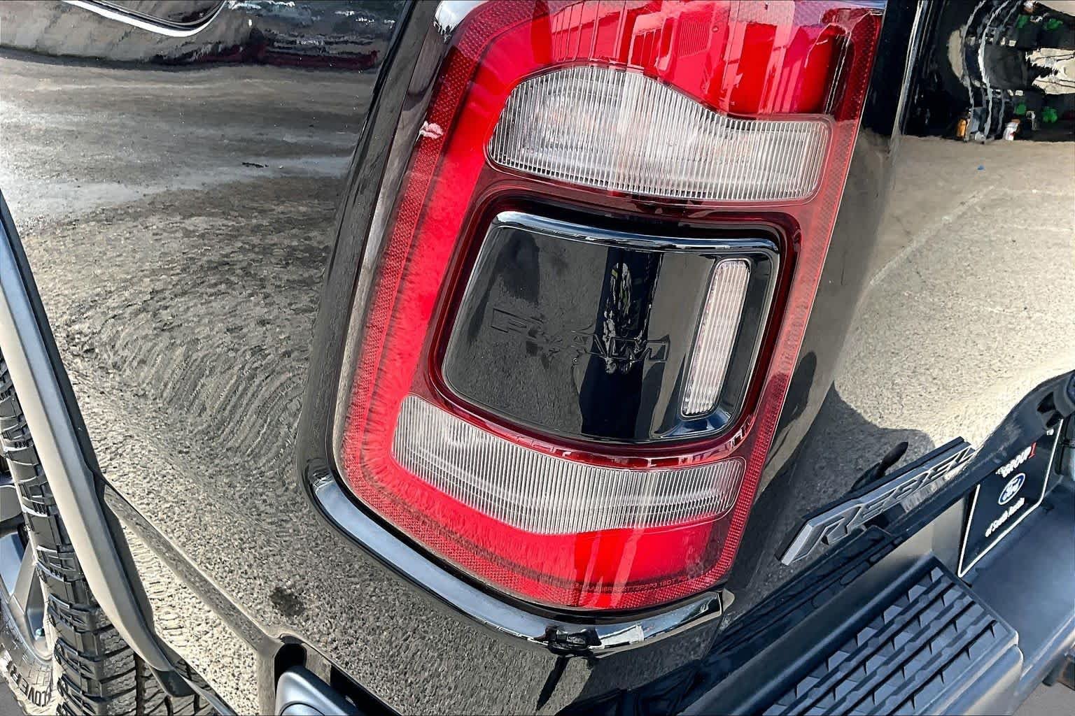 Used 2021 Diamond Black Crystal Pearlcoat Ram Rebel image 28