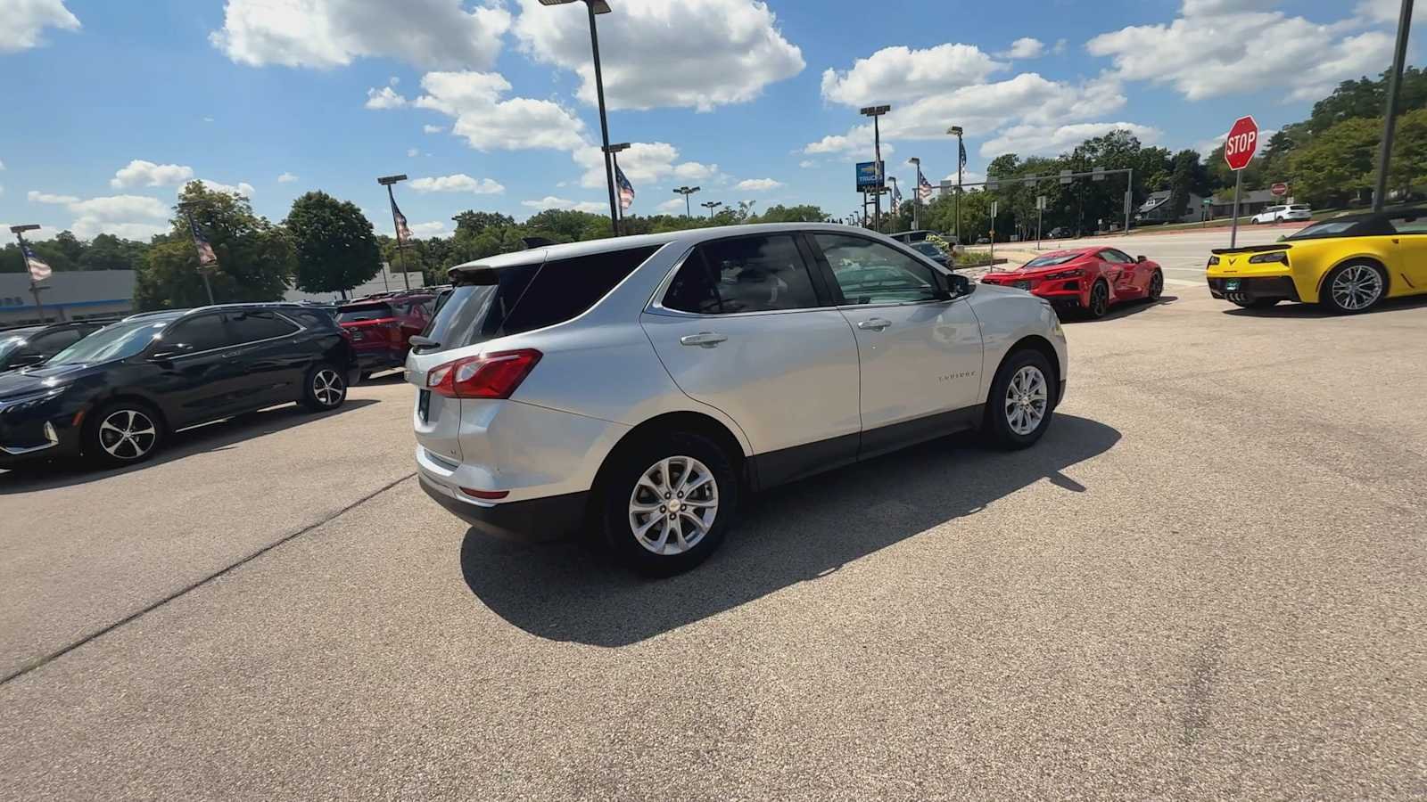 Certified Used 2019 SILVER ICE METALLIC Chevrolet LT image 8