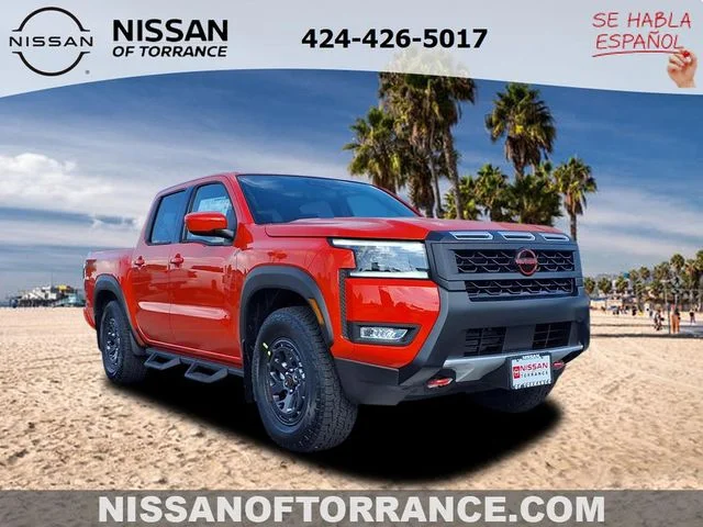 New 2026 Afterburn Orange Nissan Crew Cab PRO-X® image 1