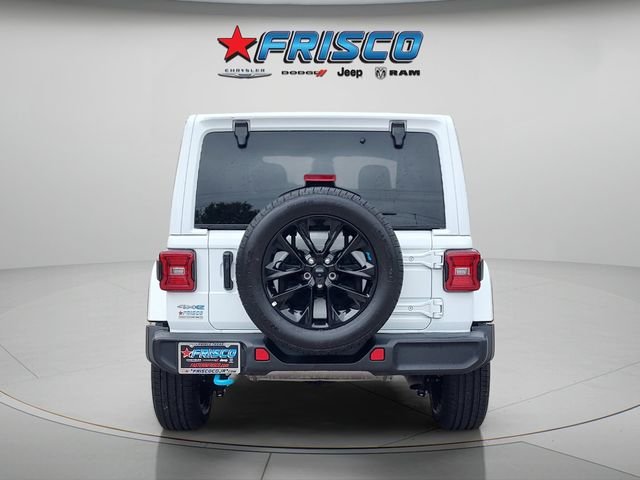 Used 2024 White Jeep Sahara 4xe image 6