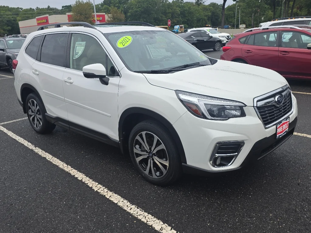 Used 2021 White Subaru Limited image 2