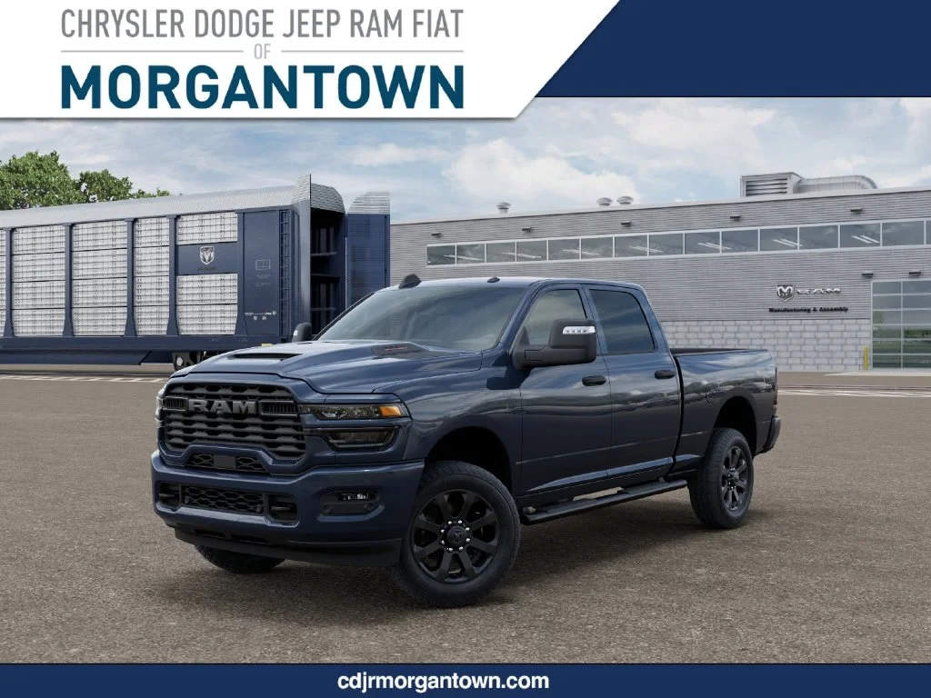 New 2027 Forged Blue Metallic Exterior Paint RAM Black Express image 1