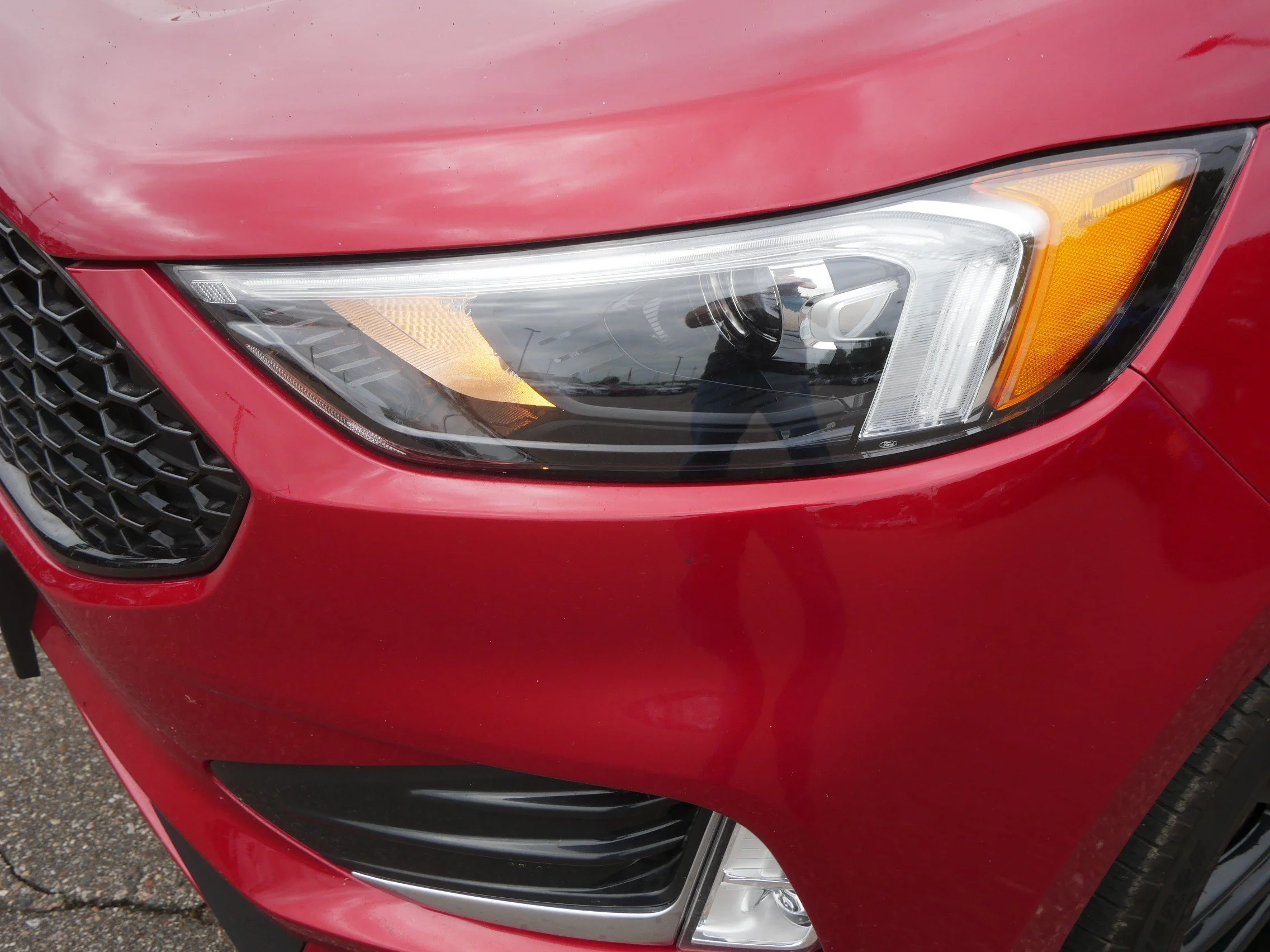 Used 2024 Rapid Red Metallic Tinted Clearcoat Ford SEL image 14