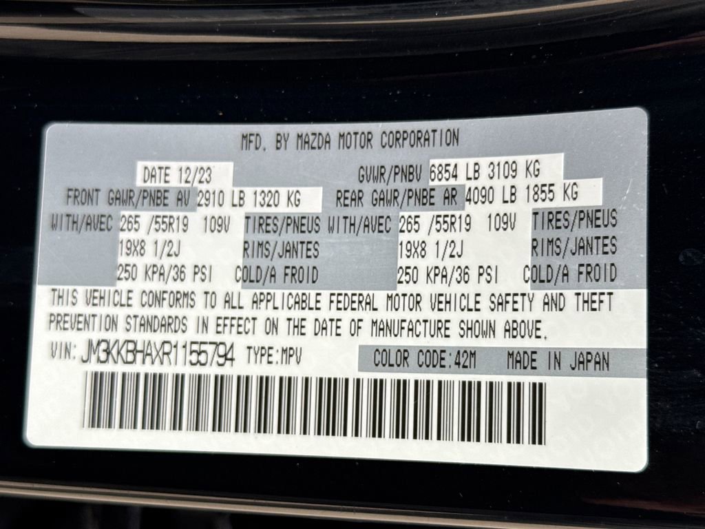 2024 Mazda CX-90 Preferred Package - Photo 41