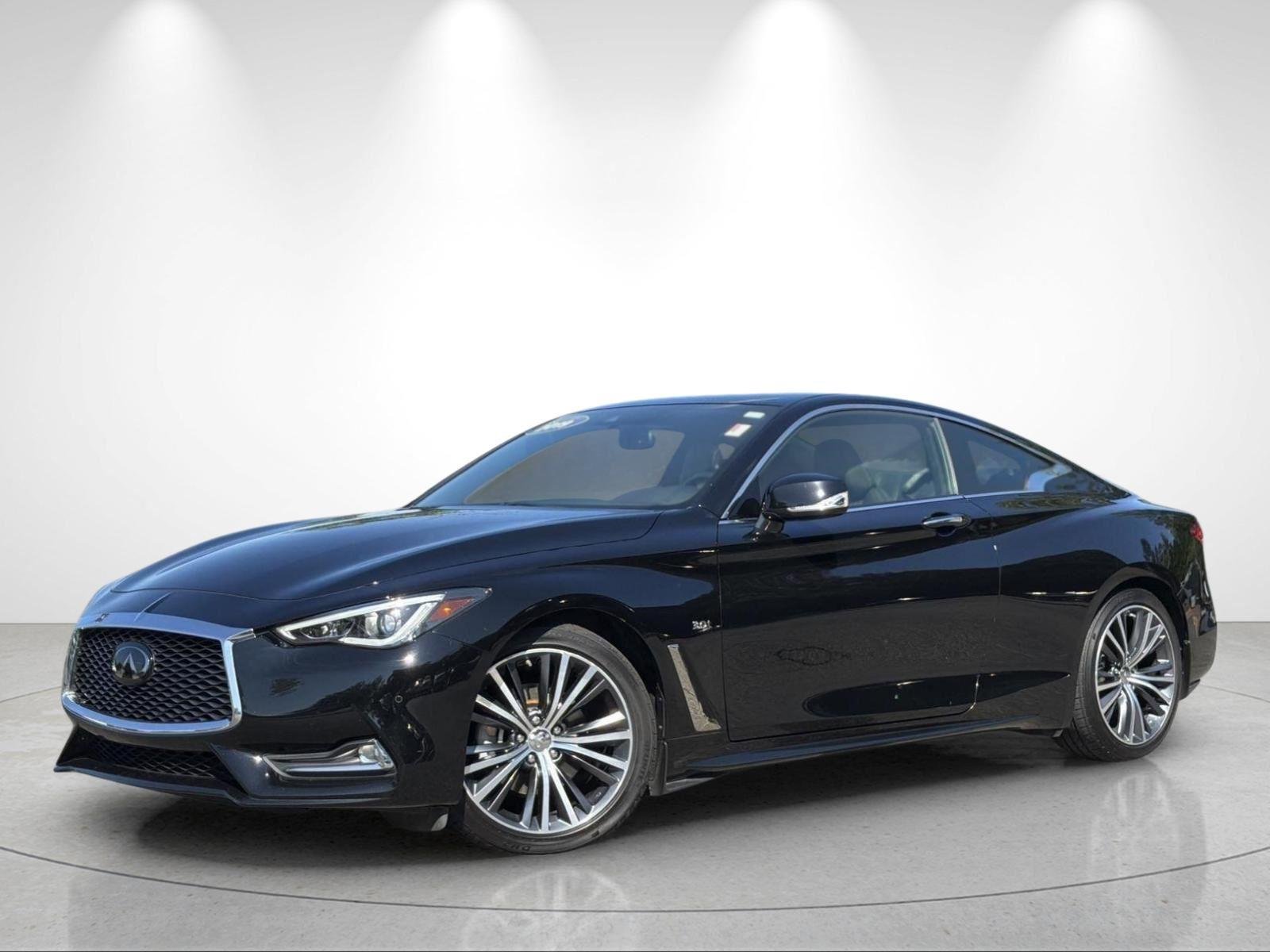 Used 2019 Black Obsidian INFINITI 3.0t LUXE image 1