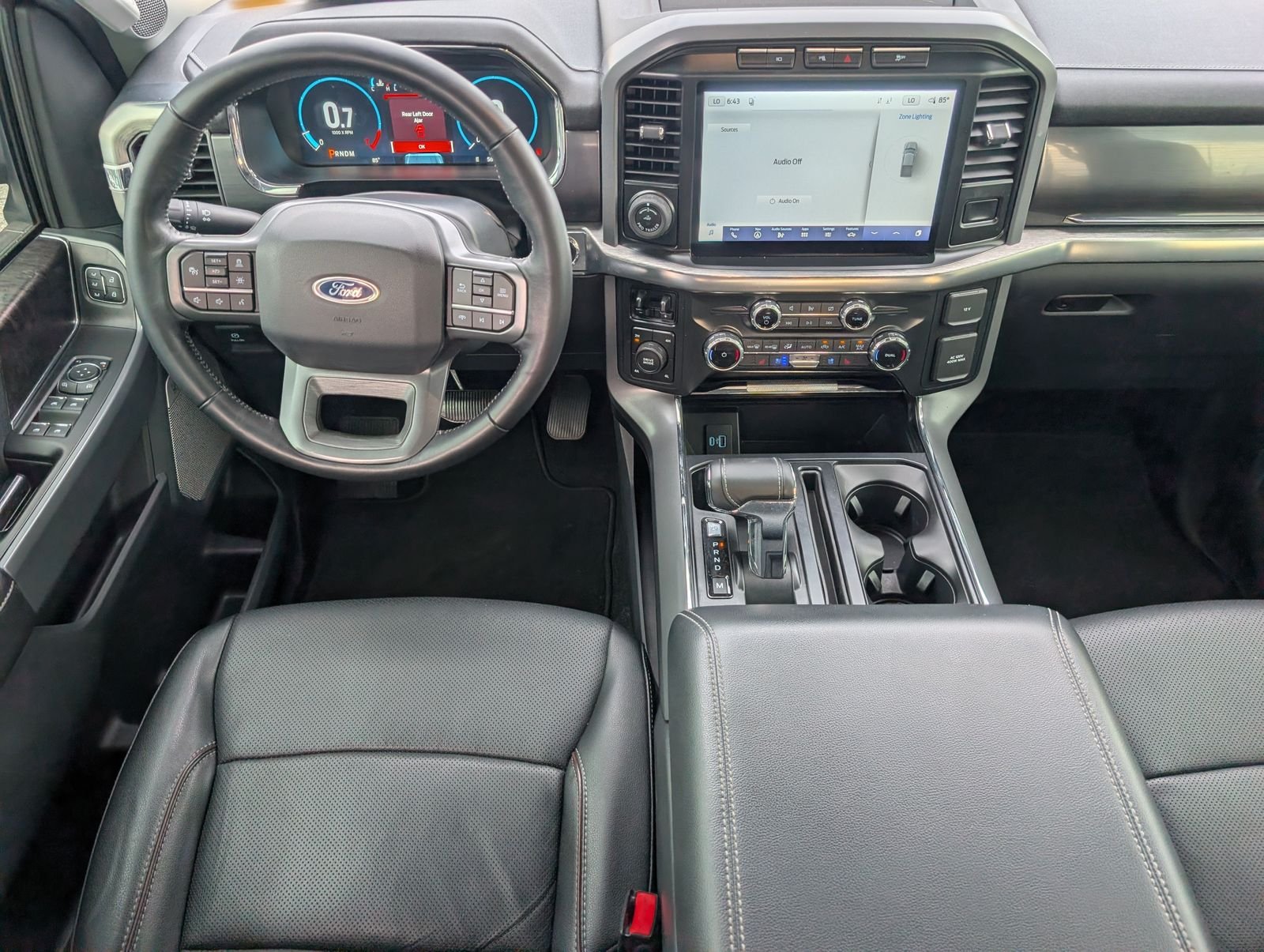 Used 2022 Agate Black Metallic Ford Lariat image 6
