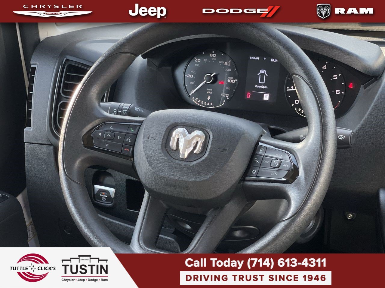 Used 2025 Bright White Clearcoat Ram Tradesman image 24
