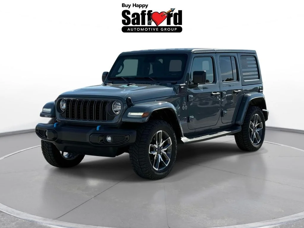 Used 2024 Gray Jeep Sport S 4xe image 1
