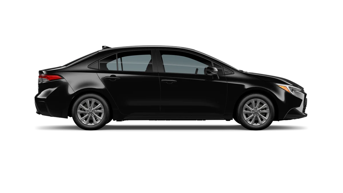 New 2026 Midnight Black Metallic Toyota Hybrid LE image 37