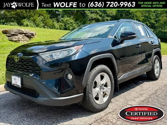 Used 2021 Black Toyota XLE image 1