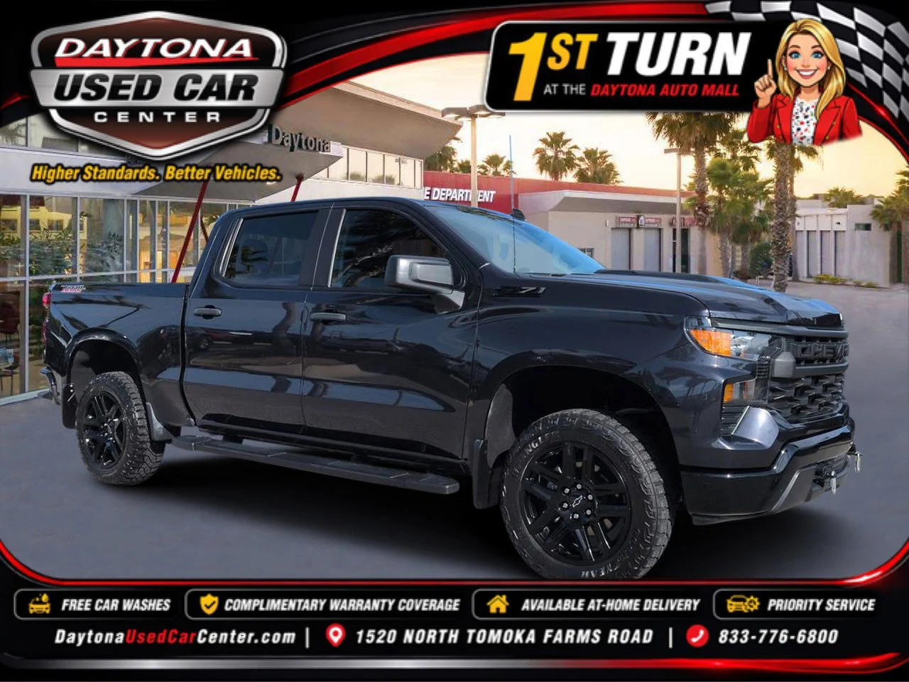 Used 2024 Ash Chevrolet Custom Trail Boss image 1