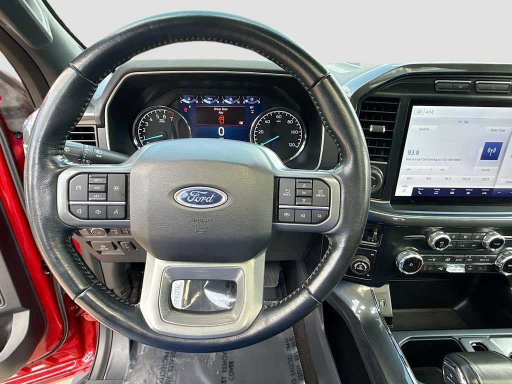 Used 2022 RAPID RED MET TINTED CC Ford XLT image 11