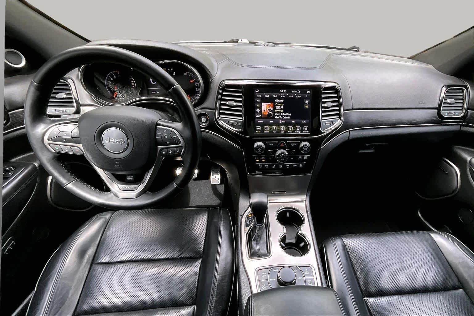 Used 2021 Diamond Black Crystal Pearlcoat Jeep High Altitude image 16