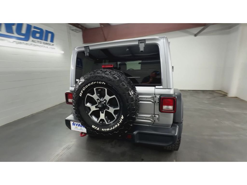 Used 2020 Silver Jeep Rubicon 4x4 image 8