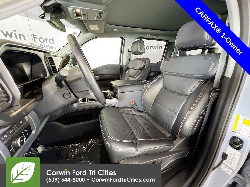 Used 2024 Glacier Gray Metallic Ford Lariat image 26