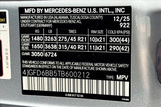 New 2026 Cirrus Silver Metallic Mercedes-Benz AMG® GLE 53 image 60