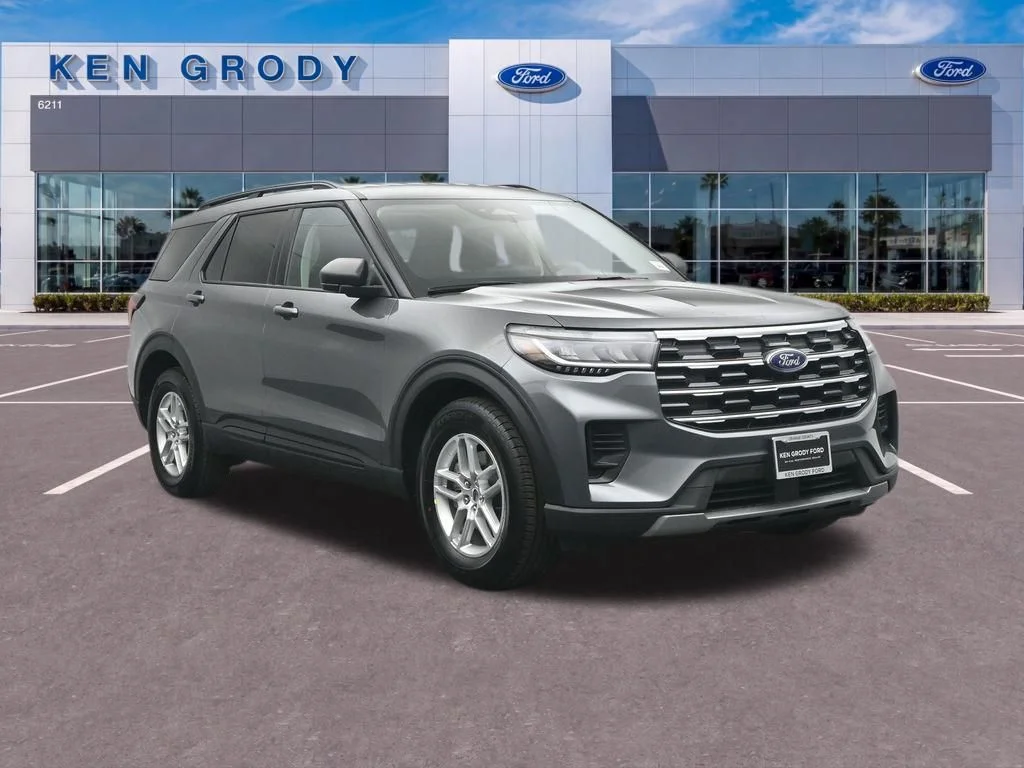 New 2026 Carbonized Gray Metallic Ford Active image 1