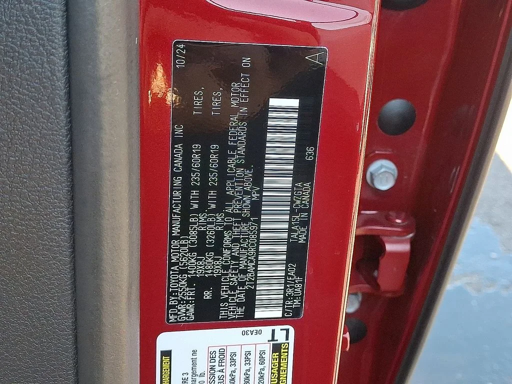 Used 2024 MATADOR RED MICA Lexus 350 Premium image 28