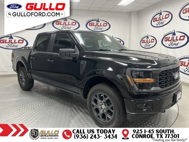 New 2026 Agate Black Metallic Ford STX image 1