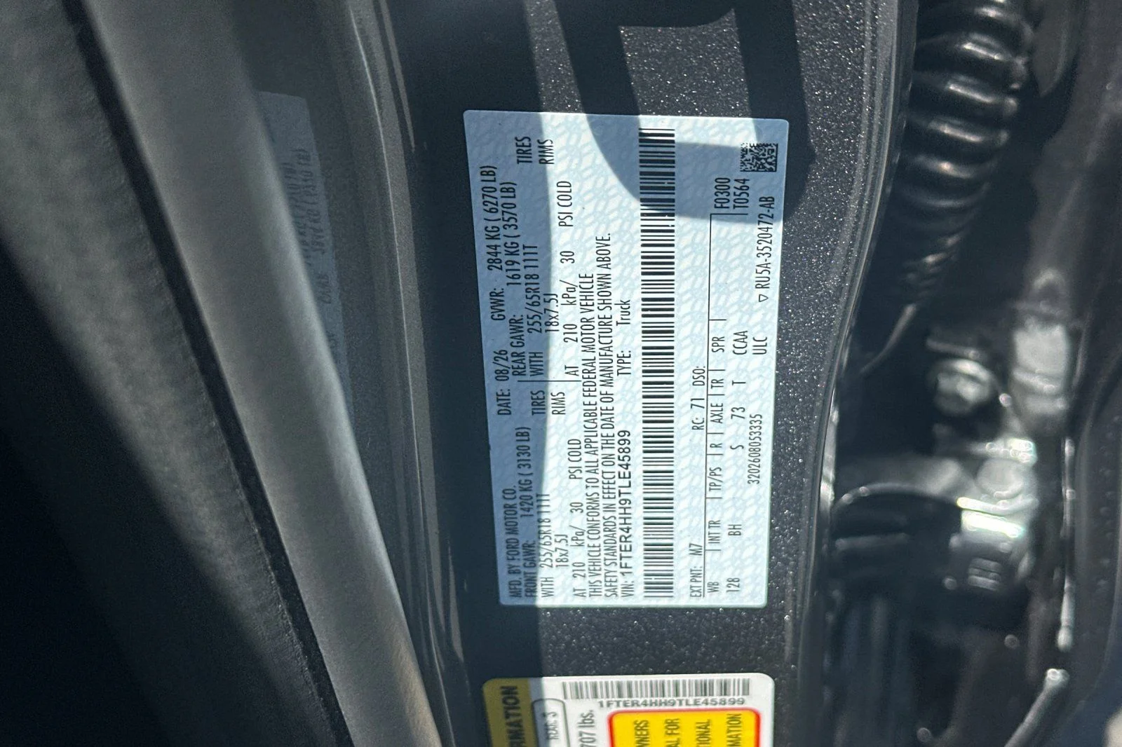 New 2026 Gray Ford XLT image 26